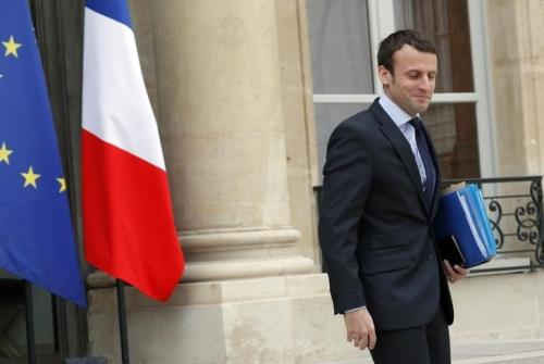 Cựu Bộ trưởng Kinh tế Pháp Emmanuel Macron.