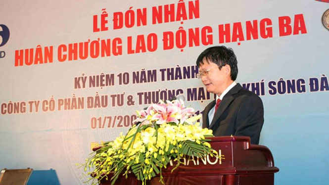 Ông Đinh Mạnh Thắng, em trai ông Đinh La Thăng /// pvsd.vn 