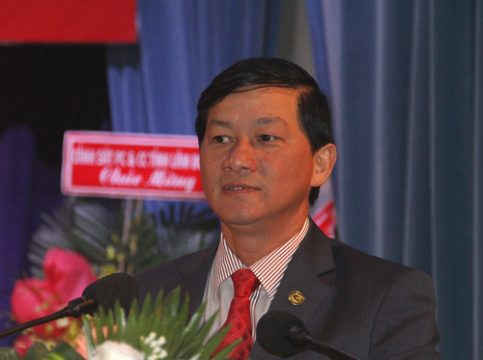 Phó Bí thư Tỉnh ủy Trần Đức Quận phát biểu