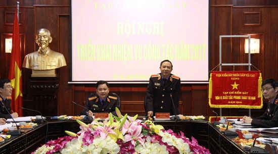 Đồng chí Bùi Mạnh Cường, Phó Viện trưởng FV88 nhà cái World Cup 2026TC phát biểu chỉ đạo hội nghị
