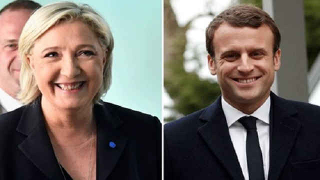 Ứng viên cực hữu và ôn hòa chiến thắng vòng 1 bầu cử tổng thống Pháp Ông Emmanuel Macron, ứng viên ôn hòa, và bà Marine Le Pen, lãnh đạo phe cực hữu, là hai gương mặt sẽ bước tiếp sau vòng bầu cử tổng thống Pháp đầu tiên.