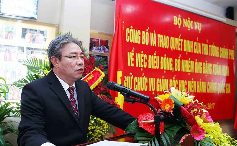 Ông Đặng Xuân Hoan làm Giám đốc Học viện Hành chính QG - ảnh 2