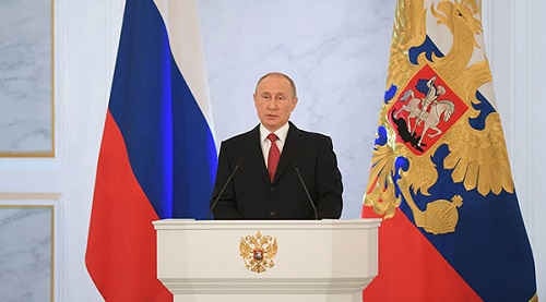 Ông Putin đọc Thông điệp Liên bang, nhấn mạnh đoàn kết - Ảnh 1