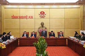 Thủ tướng: Nghệ An phải là vùng đất khởi nghiệp và thu hút nhân tài