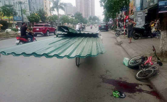 VKSND quận Hoàng Mai (Hà Nội) vừa hoàn tất cáo trạng truy tố bị can Đinh Ngọc Thạch - người đàn ông lái xích lô chở tôn làm chết cháu bé.