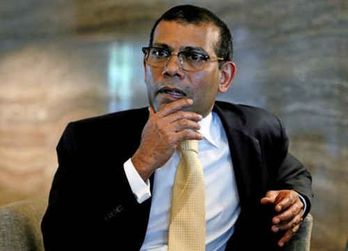 Cựu tổng thống Maldives Mohamed Nasheed. Ảnh: Reuters.