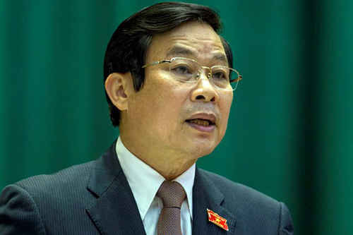 Nguyên Bộ trưởng Thông tin Truyền thông Nguyễn Bắc Son. Ảnh: QH
