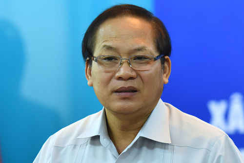Bộ trưởng Thông tin Truyền thông Trương Minh Tuấn. Ảnh: Giang Huy