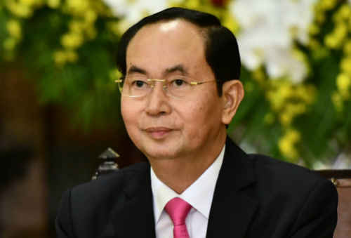 Chủ tịch nước Trần Đại Quang. Ảnh: Giang Huy.