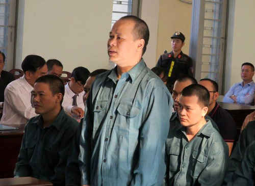 Bị cáo Nguyễn Đức Mạnh tại tòa. Ảnh: Tư Huỳnh.