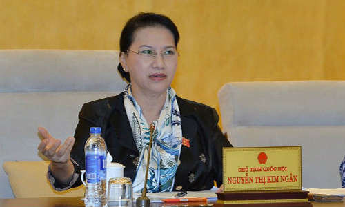 Bà Nguyễn Thị Kim Ngân - Chủ tịch Quốc hội. Ảnh: VPQH