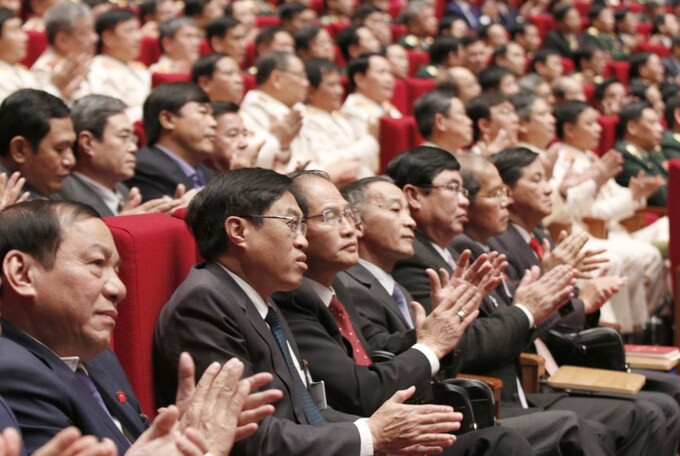 Các đại biểu tham dự Đại hội XIII. Ảnh: TTXVN
