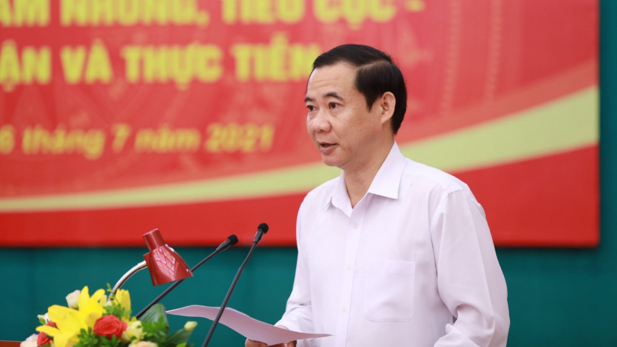 Ông Nguyễn Thái Học – Phó Trưởng Ban Nội chính Trung ương, Chủ tịch Hội đồng khoa học các cơ quan Đảng Trung