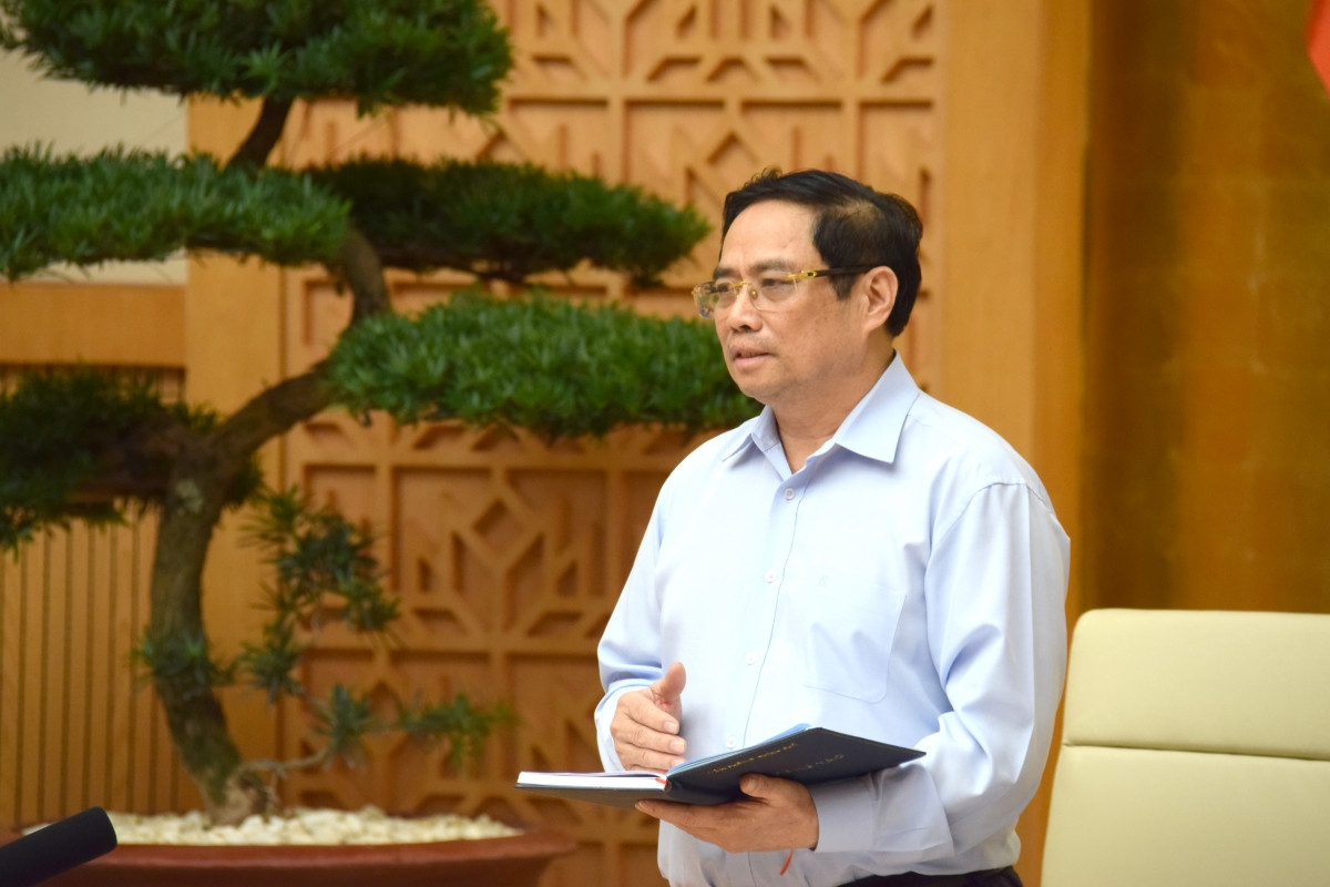Thủ tướng Phạm Minh Chính kết luận phiên họp trực tuyến với TPHCM về công tác phòng, chống dịch bệnh Covid-19 trên địa bàn