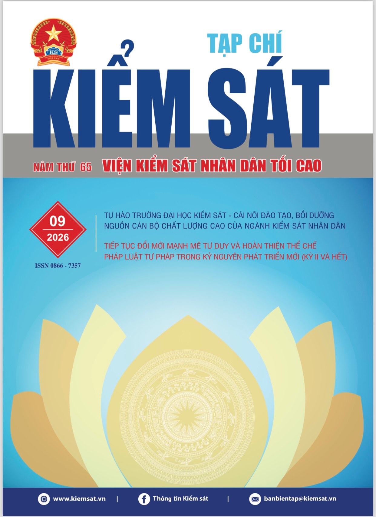 Tạp chí Kiểm sát số 09/2026