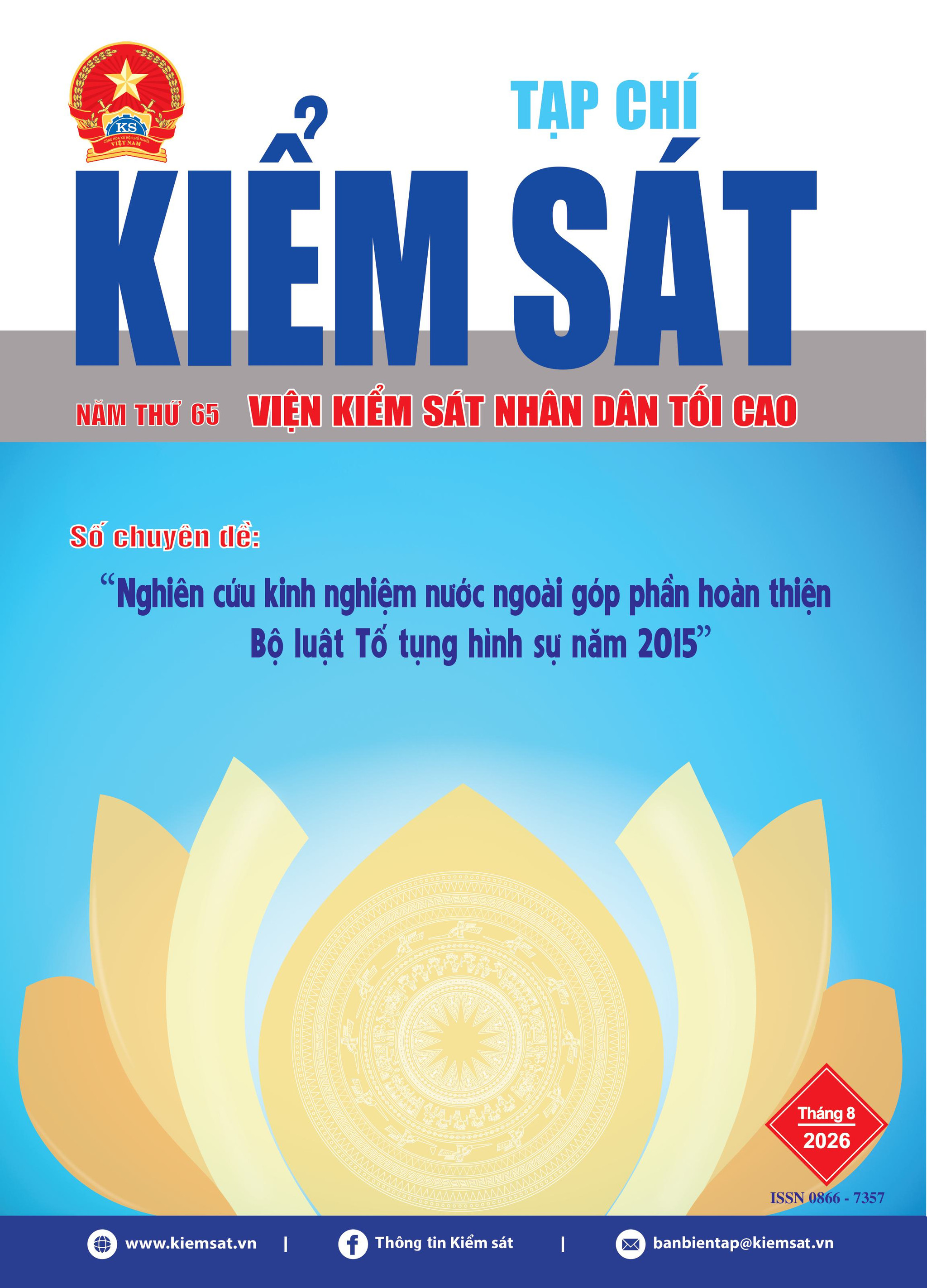 SỐ CHUYÊN ĐỀ THÁNG 8/2026