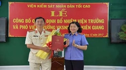 Trao quyết định bổ nhiệm Viện trưởng, Phó Viện trưởng FV88 nhà cái World Cup 2026 tỉnh Kiên Giang