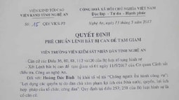 Bắt đối tượng phản động Hoàng Đức Bình