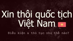 Những trường hợp chưa được thôi quốc tịch Việt Nam