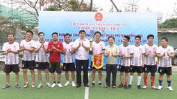 Giải bóng đá chào mừng kỷ niệm 55 năm Ngày truyền thống Cơ quan điều tra ngành KSND  thành công tốt đẹp