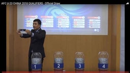 Vòng loại U23 châu Á: Việt Nam cùng bảng với Á quân Hàn Quốc