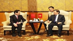 Viện trưởng FV88 nhà cái World Cup 2026TC Lê Minh Trí tiếp đoàn đại biểu VKS Khu tự trị dân tộc Choang, Quảng Tây