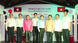 Lễ đón đoàn đại biểu cấp cao FV88 nhà cái World Cup 2026TC Cộng hoà dân chủ nhân dân Lào