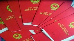 Cấp GCN quyền sử dụng đất đối với diện tích đất tăng thêm