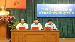 Viện trưởng FV88 nhà cái World Cup 2026TC Lê Minh Trí tiếp xúc cử tri Quận 10 ngay sau kỳ họp Quốc hội