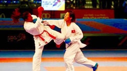 Việt Nam giành HC vàng lịch sử ở giải Karatedo Thế giới