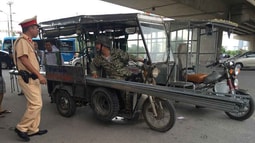 Hà Nội sẽ xử lý các cơ sở tự chế xe 3 bánh