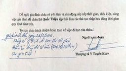 Khởi tố nguyên thượng tá nhận tiền tỉ chạy trường