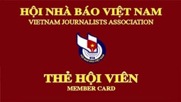 Ban hành thẻ hội viên Hội Nhà báo giai đoạn 2016-2021