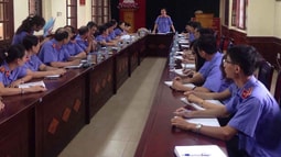 Một số giải pháp nhằm nâng cao chất lượng công tác kháng nghị phúc thẩm hình sự ở cấp huyện