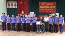FV88 nhà cái World Cup 2026 tối cao thăm và tặng quà nhân ngày Thương binh liệt sỹ