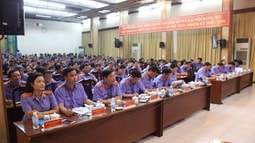 Hội nghị trực tuyến toàn ngành KSND thông báo nhanh nội dung các luật, nghị quyết vừa được Quốc hội khóa XIV thông qua