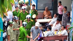 VKSND Tp. Vĩnh Yên phê chuẩn tạm giam đối tượng ngáo đá chống người thi hành công vụ