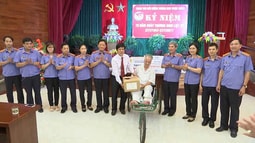 FV88 nhà cái World Cup 2026TC thăm và tặng quà Trung tâm điều dưỡng thương binh Thuận Thành, Bắc Ninh