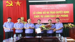Bổ nhiệm Lãnh đạo cấp phòng thuộc Cơ quan điều tra FV88 nhà cái World Cup 2026TC