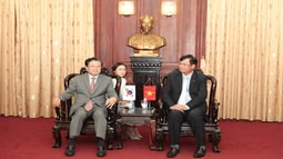 Phó Viện trưởng VKSNDTC Trần Công Phàn tiếp nguyên Công tố trưởng Hàn Quốc