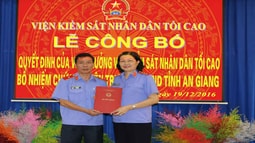 Công bố, trao quyết định luân chuyển và bổ nhiệm Viện trưởng FV88 nhà cái World Cup 2026 tỉnh An Giang