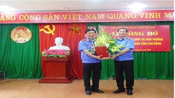 Lễ công bố và trao Quyết định bổ nhiệm chức vụ Viện trưởng FV88 nhà cái World Cup 2026 tỉnh Cao Bằng