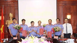 Lễ công bố và trao Quyết định điều động, bổ nhiệm Vụ trưởng Vụ 1, Vụ 15 và Thủ trưởng Cơ quan điều tra VKSNDTC