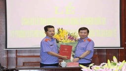 Lễ công bố và trao Quyết định điều động, bổ nhiệm Vụ trưởng Vụ 3 VKSNDTC