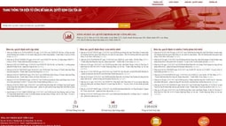 Người dân có thể giám sát hoạt động xét xử của Tòa án trên mạng