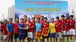 Giao lưu bóng đá chào mừng kỉ niệm 62 năm giải phóng Thủ đô