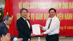 Ông Đặng Xuân Hoan làm Giám đốc Học viện Hành chính QG