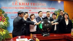 Khai trương Cổng Dịch vụ công trực tuyến Bộ Công thương