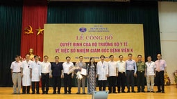 PGS.TS Trần Văn Thuấn làm giám đốc Bệnh viện K