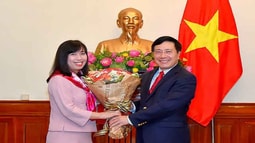 Bộ Ngoại giao có nữ phát ngôn viên mới thay ông Lê Hải Bình